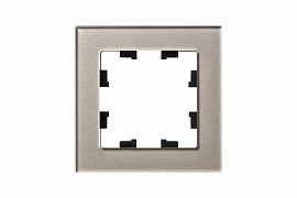 Рамка 1-м AtlasDesign Nature стекло шампань SE ATN320501