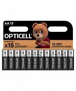 Элемент питания алкалиновый AA/LR6 (блист. 12шт) Basic Opticell 5051010/6051010