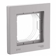 Рамка 1-м AtlasDesign Aqua IP44 алюм. SE ATN440301