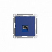 SE AtlasDesign Аквамарин Розетка компьютерная RJ45, кат. 6A, механизм ATN001186