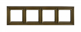 Рамка 4-ая Антик EcoProfi DECO JUNG EPD484AT