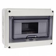 Бокс модульный накладной PDB/W 4008 GR (ЩРН-ПГ- 8) IP65 пластик. Pro JazzWay 5072060