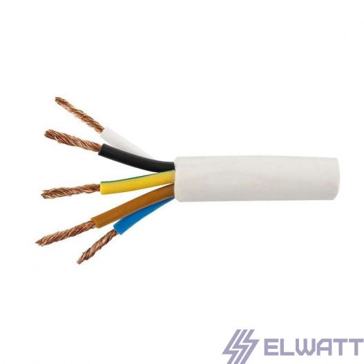 Провод ПВС 5х1.5 Б Elwatt