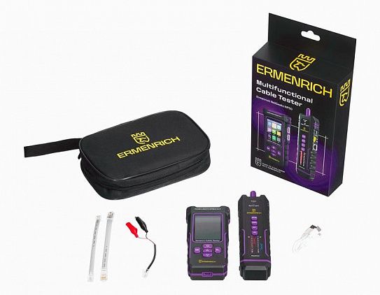 Тестер кабельный многофункциональный NetGeeks NP50 Ermenrich 84555