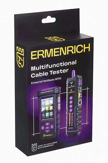 Тестер кабельный многофункциональный NetGeeks NP50 Ermenrich 84555