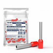 Наконечник штыревой втулочный изолированный НШВИ 1.0-12 TOKOV ELECTRIC TKE-NSVI-1.0-12-C13/100