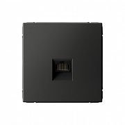 Systeme Electric ArtGallery Базальт Розетка компьютерная RJ45, кат. 6A, механизм