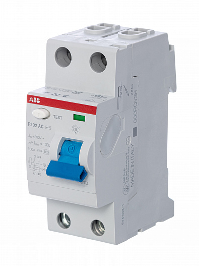 ABB F202AC УЗО 2Р 25А 300mA (AC)