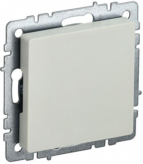 Заглушка с суппортом BRITE   беж. IEK BR-PL10-K10