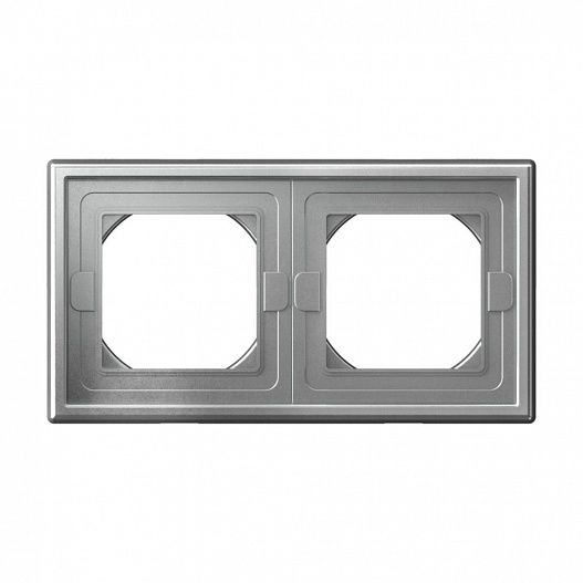 Systeme Electric ArtGallery Алюминий Рамка 2-ая IP44