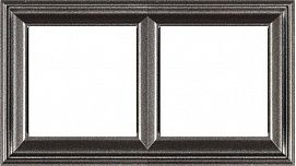 Рамка 2-ая Антрацит EcoProfi DECO JUNG EPD482AN
