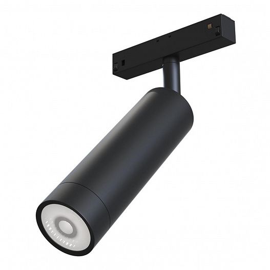 Трековый LED светильник для магнитного шинопровода 7Вт 3000К черный TR019-2-7W3K-B