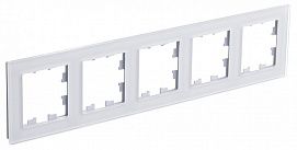Systeme Electric AtlasDesign Nature Стекло Белый Рамка 5-ая, универсальная
