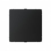 Systeme Electric ArtGallery Карбон Заглушка без суппорта для многопостовых рамок