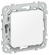 Заглушка СП FLITE ЗГ-ФлБ с суппортом механизм бел. IEK FI-PL10-K01