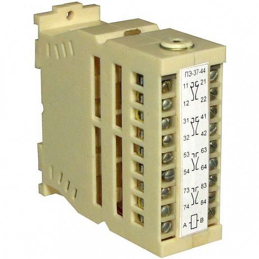 Реле промежуточное ПЭ-37-44 24В 50Гц A8013-77950340
