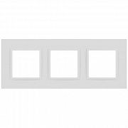 Рамка 3-м Elegance 14-5013-01М Classic для розеток и выключателей матов. бел. Эра Б0065826