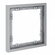 Рамка пластиковая VOLTUM S70 на 1 пост, (серый)