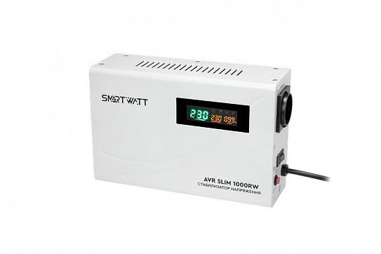 Стабилизатор напряжения настенный SMARTWATT AVR SLIM 1000RW 4512020310001