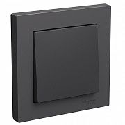 Systeme Electric AtlasDesign Базальт Выключатель 1-клавишный, сх.1, 10АХ, в сборе  ATN001412