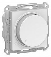 Systeme Electric AtlasDesign Лотос Светорегулятор (диммер) повор-нажим, LED, RC, 400Вт, механизм ATN001323