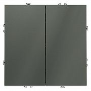 Выключатель 2-кл. СП S70 10А механизм титан Voltum VLS020106