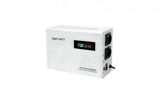 Стабилизатор напряжения настенный SMARTWATT AVR SLIM 2000RW 4512020310004