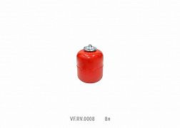 Бак расширительный вертикальный RV 8л красн. (90шт/пал) VALFEX VF.RV.0008