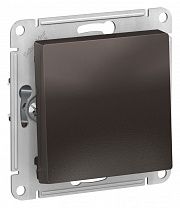 Systeme Electric AtlasDesign Мокко Выключатель 1-клавишный 2-полюсный, 10А, механизм