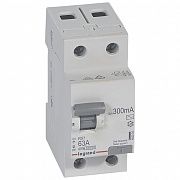 Legrand RX3 УЗО 2P 300мА 63А (AC)