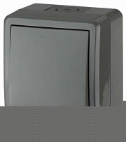 Выключатель 1-кл. ОП Эра Эксперт 10А IP54 11-1401-03 250В 10AX сер. Эра Б0020670
