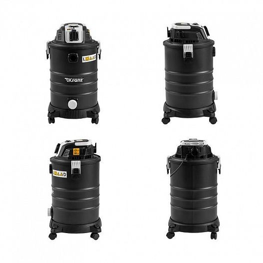 Пылесос строительный KR30 1400Вт 30л 4м Kranz KR-16-1117