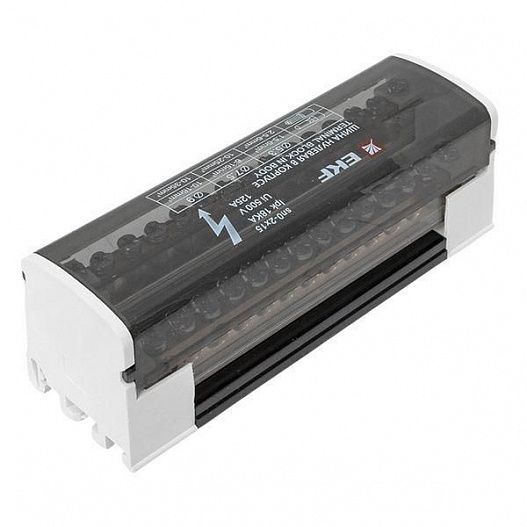 Шина нулевая в корпусе 2х15 EKF sn0-2x15