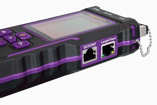 Тестер кабельный многофункциональный NetGeeks NP60 фиолет. Ermenrich 84551