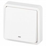 Выключатель Эксперт 11-1522-01 с подсветкой IP55 10АХ-250В СУ бел. Эра Б0063279