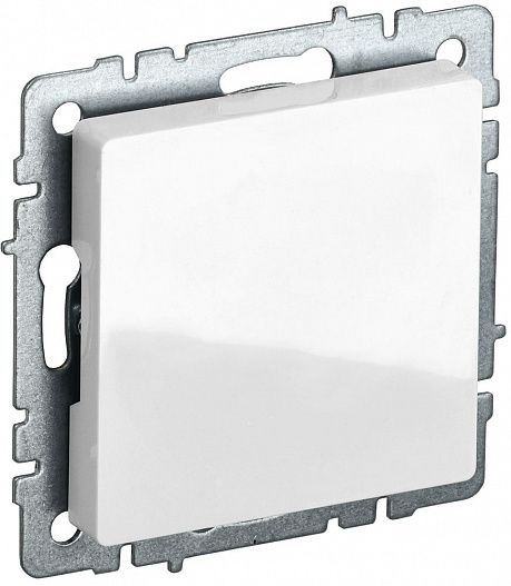 Заглушка с суппортом BRITE  бел. IEK BR-PL10-K01