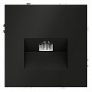 Розетка компьютерная 1-м СП S70 RJ45 кат.6 механизм черн. матов. Voltum VLS060108