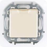 Розетка 1-м СП Inspiria 16А IP44 250В 2P+E защ. шторки с крышкой немецк. стандарт механизм сл. кость IEK 673741
