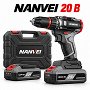 NANVEI БЕСЩЕТОЧНЫЙ ДРЕЛЬ-ШУРУПОВЁРТ 20В