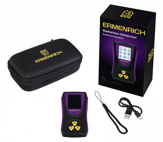 Дозиметр Ping RD50 фиолет. Ermenrich 84641