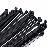 Хомут кабельный PCT 3.6х300-100BL PA6.6 (уп.100шт) JazzWay 5054547