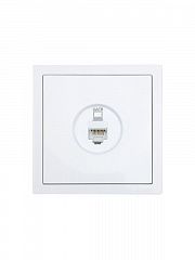 Розетка компьютерная 1-м СП ZIMA IP20 механизм бел. LEZARD 704-0288-140