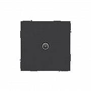 Розетка телевизионная оконечная TV KANT черн. уголь DKC 7012523