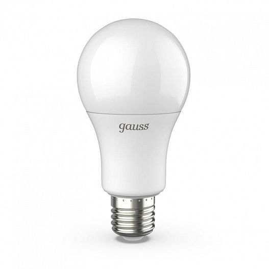 Лампа светодиодная Black 12Вт A60 3000К тепл. бел. E27 1150лм GAUSS 102502112