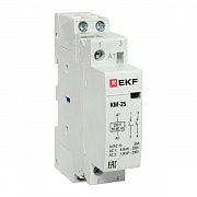 Контактор модульный КМ 25А 2NО (1 мод.) EKF km-1-25-20