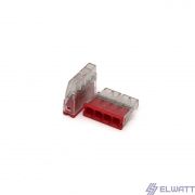 Клемма 4-х проводная 4х(1-2.5мм) 273-204 Elwatt