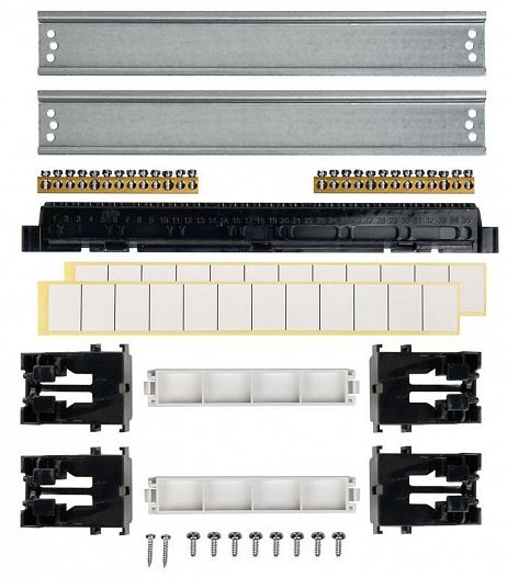 Корпус ЩРН-П-24 TEKFOR IP41 бел. дверь пластик. IEK TF5-KP13-N-24-41-K01-K01