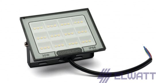 Прожектор светодиодный LED 50Вт 6500К IP65 Elwatt
