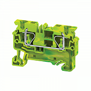 Клемма заземляющая пружинная OptiClip CXG-4-PE-(0.2-4) КЭАЗ 289760