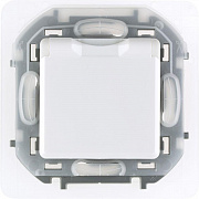 Розетка 1-м СП Inspiria 16А IP44 250В 2P+E защ. шторки с крышкой немецк. стандарт механизм бел. IEK 673740
